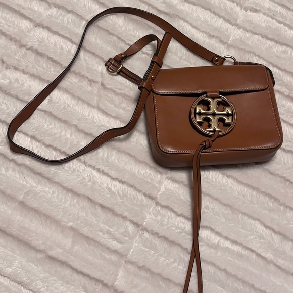 Tory Burch Brown Leather Crossbody Bag - Picture 2 of 12